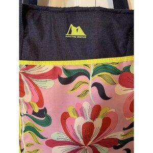 Artic Zone Pro Cooler Shoulder Bag‎ By Artic Zone Pink Blue Floral